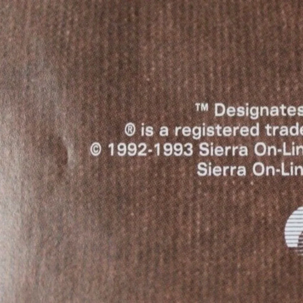 King's Quest VI Heir Today Gone Tomorrow PC Sierra 1992 RARE‎ CD-Rom & Manuals